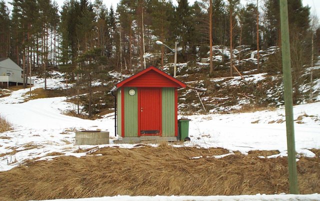 Sprøyterom øst for tuta.